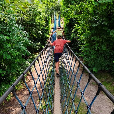 Spielplatz Aqua Magica in Bad Oeynhausen - Hängebrücke